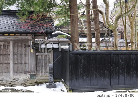 悠久の時、武家屋敷、雪景色 悠久の時、武家屋敷、雪景色 17458780