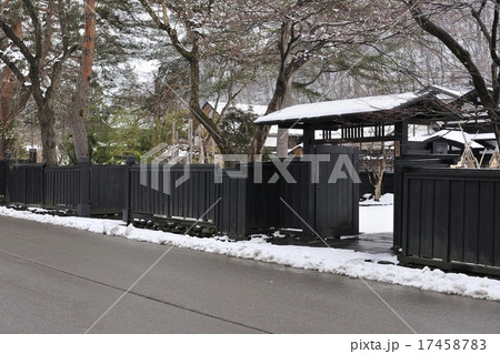 悠久の時、武家屋敷、雪景色 悠久の時、武家屋敷、雪景色 17458783