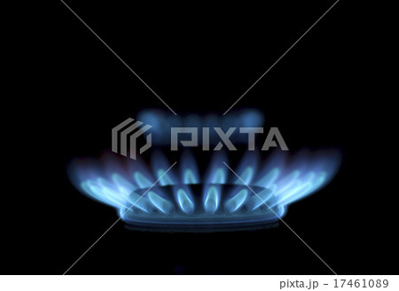 flames of gas 17461089