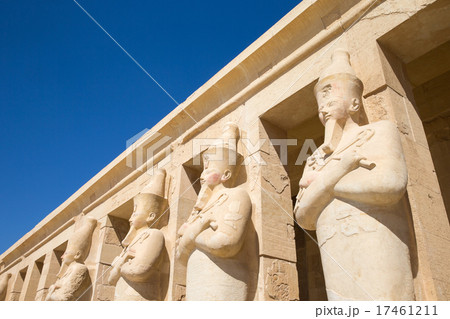 The temple of Hatshepsut near Luxor in Egypt The temple of Hatshepsut near Luxor in Egypt 17461211