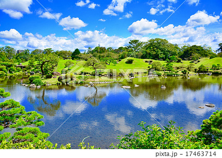 水前寺公園　熊本 17463714