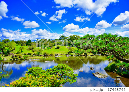 水前寺公園　熊本 17463745