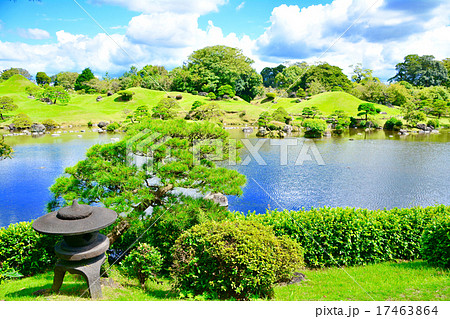 水前寺公園　熊本 17463864