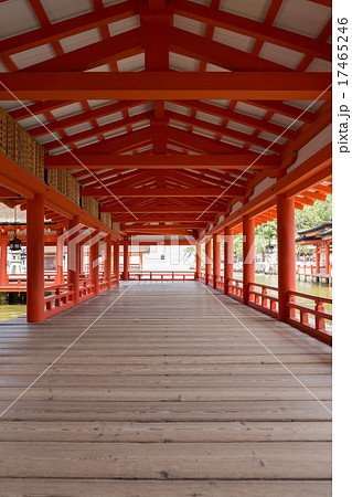 厳島神社 本殿回廊 厳島神社 本殿回廊 17465246