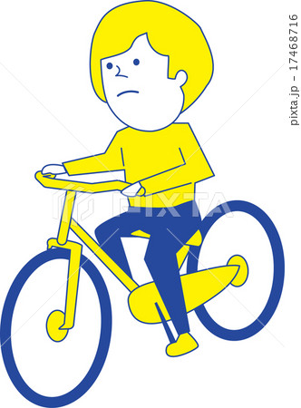 自転車の交通ルール 17468716