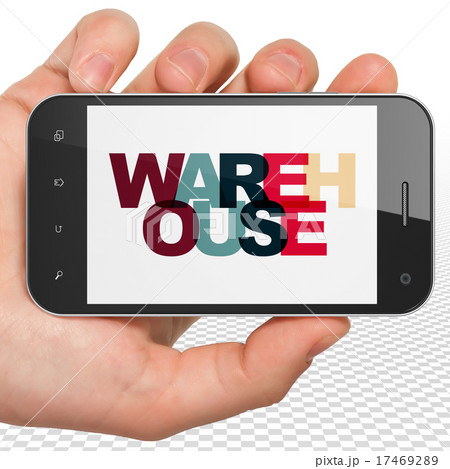 Industry concept: Hand Holding Smartphone 17469289