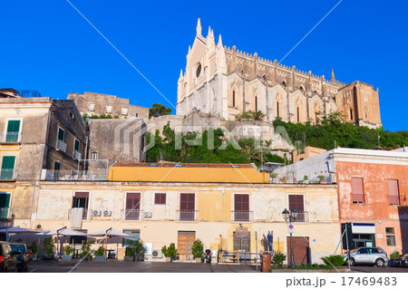 Saint Francesco Cathedral in old part of Gaeta Saint Francesco Cathedral in old part of Gaeta 17469483