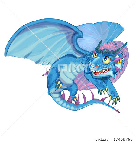 Cartoon dragon of the lord of the sky and air 17469766
