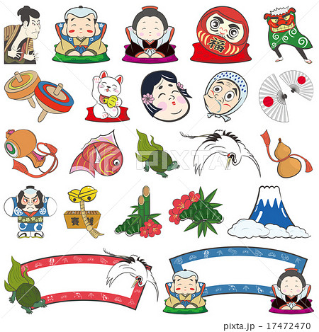 縁起物　アイコン 17472470