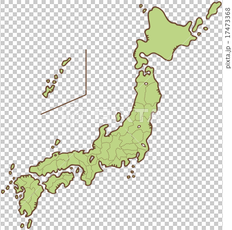 Map of Japan Map of Japan 17473368