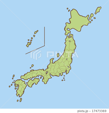 日本地圖 日本地圖 17473369