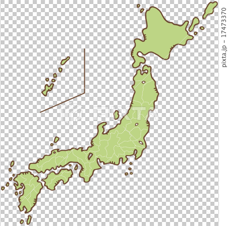 日本地圖 17473370