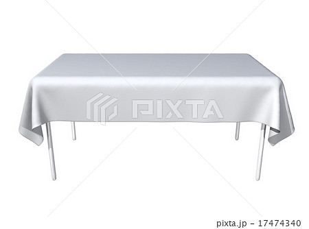 テーブルクロスのイラスト素材 17474340 Pixta