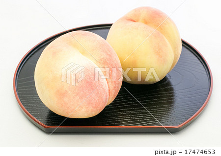 桃 2個 半月盆 桃 2個 半月盆 17474653