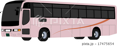 高速バス・観光バス（桜色） 17475654