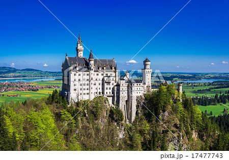 ドイツ　ノイシュバンシュタイン城 17477743