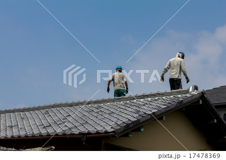 家の解体現場 17478369