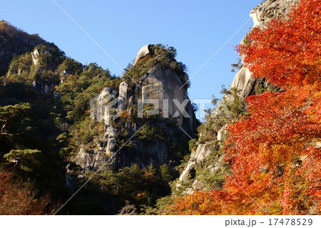 昇仙峡の紅葉 17478529