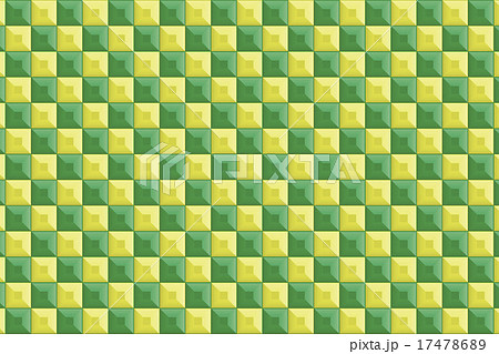 背景素材壁紙 タイル ブロック レンガ 正方形 四角形 スクエア 真四角 立体構造 3d Cg 陶器のイラスト素材 17478689 Pixta