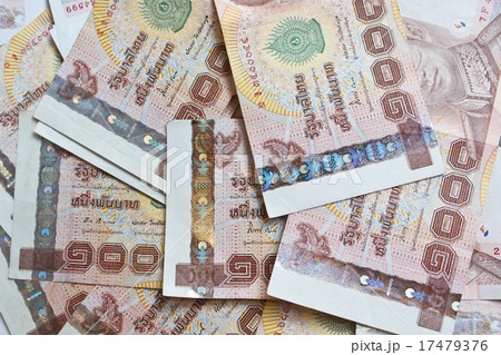 Thai money background. 17479376