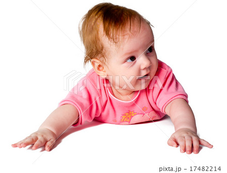 adorable little baby girl 17482214