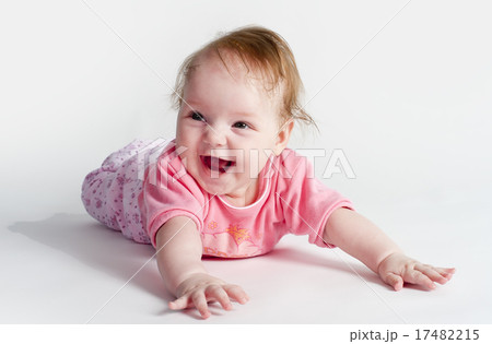 adorable little baby girl 17482215