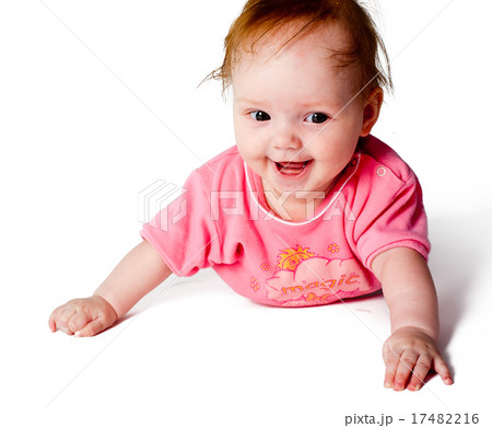 adorable little baby girl 17482216