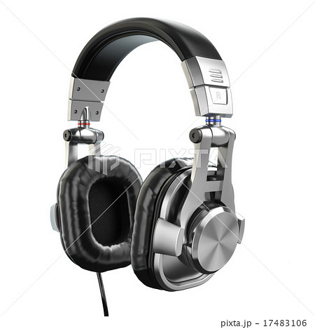 Headphones isolated on white background. 17483106