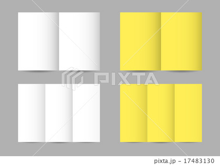 Vector folded paper leaflets 17483130