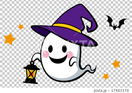 一個可愛的小女孩，用燈籠（顏色） 17483178