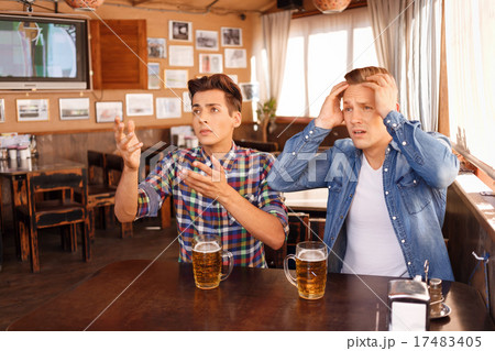 Nice friends feeling disappointed 17483405