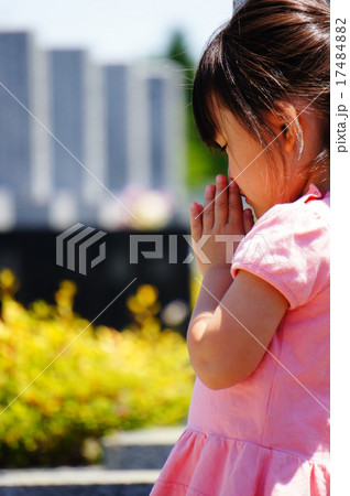 お墓詣り お墓詣り 17484882