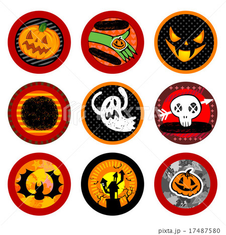 Hallooween Vector drink coasters Hallooween Vector drink coasters 17487580