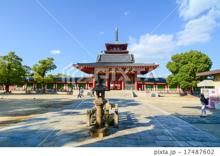 Shitennoji Temple in Osaka, Japan Shitennoji Temple in Osaka, Japan 17487602