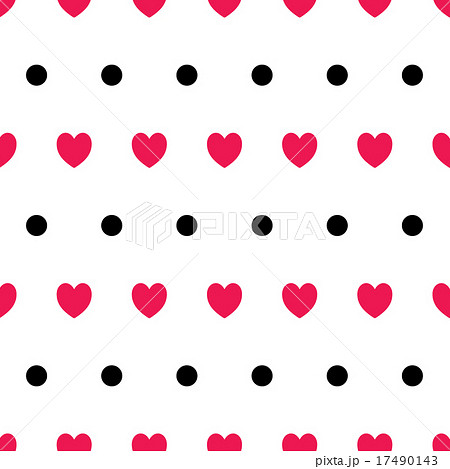 Seamless hearts pattern 17490143