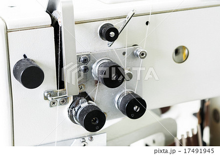Old Type Sewing Machine Closeup 17491945