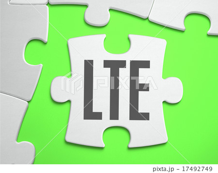 LTE - Jigsaw Puzzle with Missing Pieces. 17492749