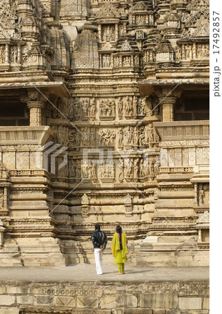 Tourists at Khajuraho 17492857