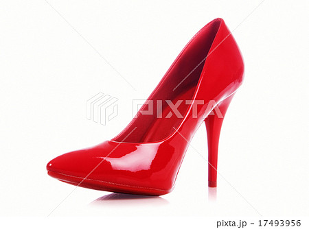 赤いハイヒール クリッピングパス付き 赤いハイヒール クリッピングパス付き 17493956