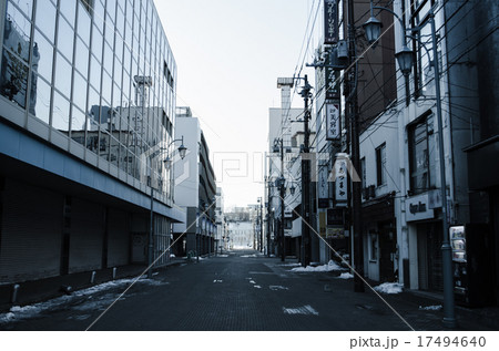 釧路の繁華街 17494640