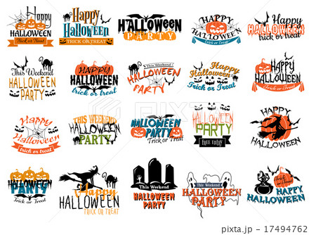 Halloween horror and eerie banners Halloween horror and eerie banners 17494762