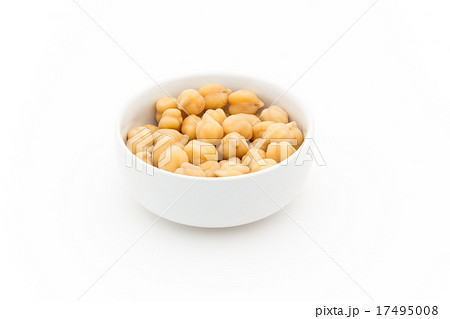 茹でたヒヨコマメ 茹でたヒヨコマメ 17495008
