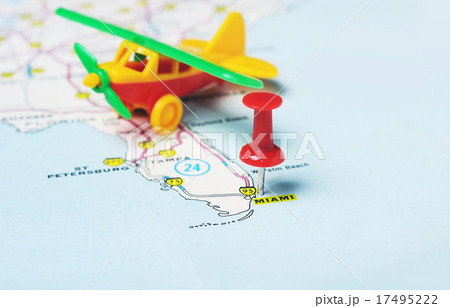 Miami  USA map flight 17495222