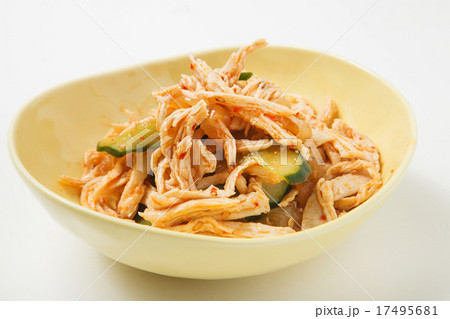 鶏ささみの中華和え 鶏ささみの中華和え 17495681