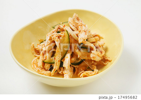鶏ささみの中華和え 鶏ささみの中華和え 17495682