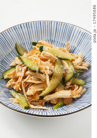 鶏ささみの中華和え 鶏ささみの中華和え 17495686