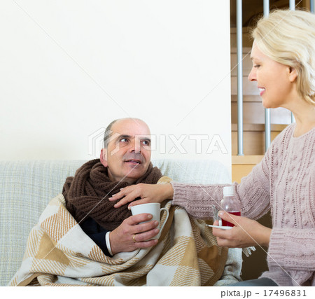 Woman taking care of senior patient Woman taking care of senior patient 17496831