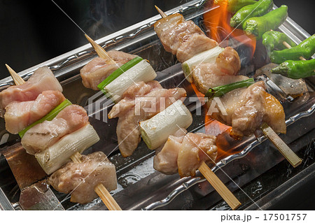 やきとり YAKITORI Barbecued chicken Japanese food やきとり YAKITORI Barbecued chicken Japanese food 17501757