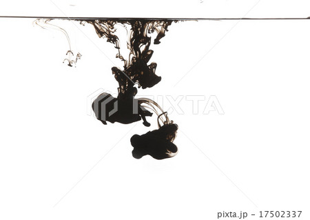 流れる墨 流れる墨 17502337
