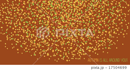 'Autumn is all around you!' Greeting Card. Banner. 'Autumn is all around you!' Greeting Card. Banner. 17504699